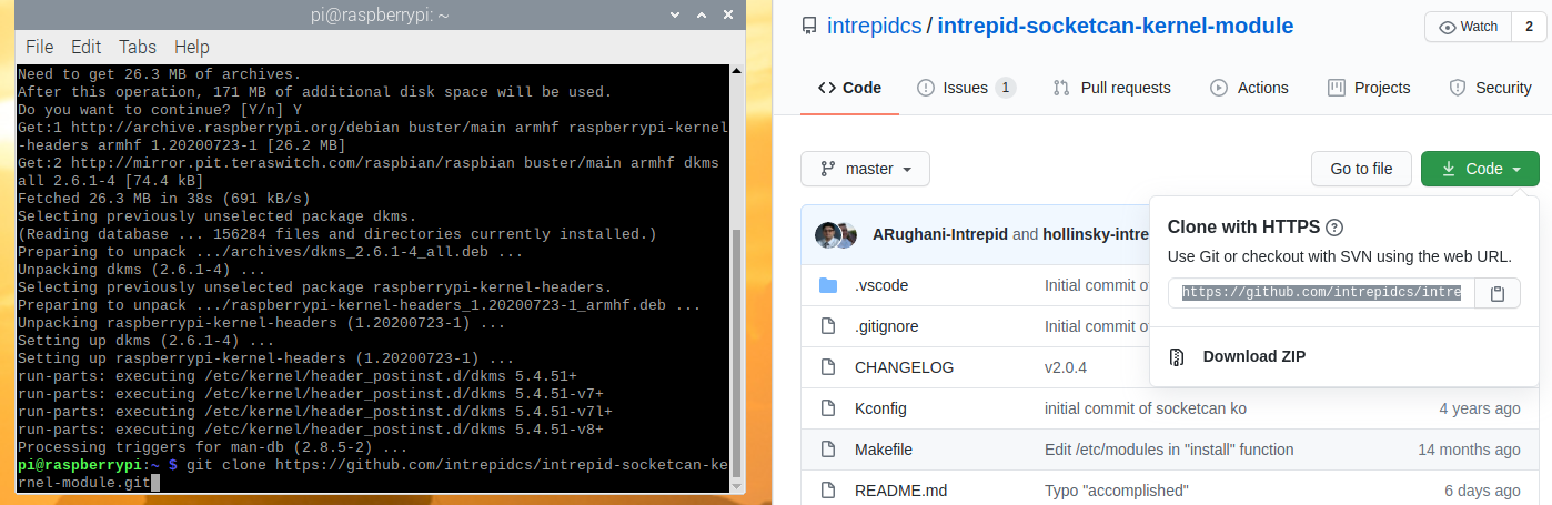 intrepid-socketcan-kernel-module